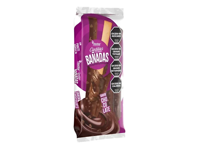 cintitas tostex bañadas chocolate