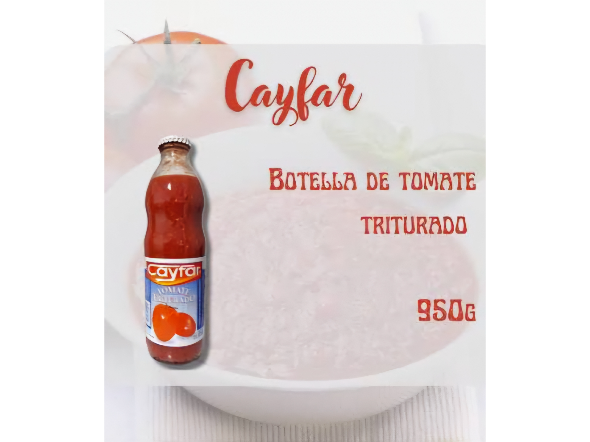 Tomate triturado 950g