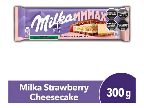 Milka Strawberry Cheesecake 300g