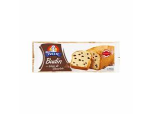 Budin con chips de chocolate