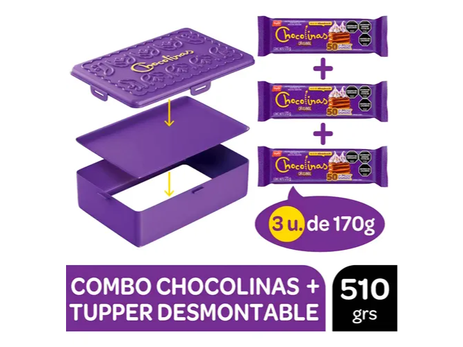 tupper chocotorta chocolina