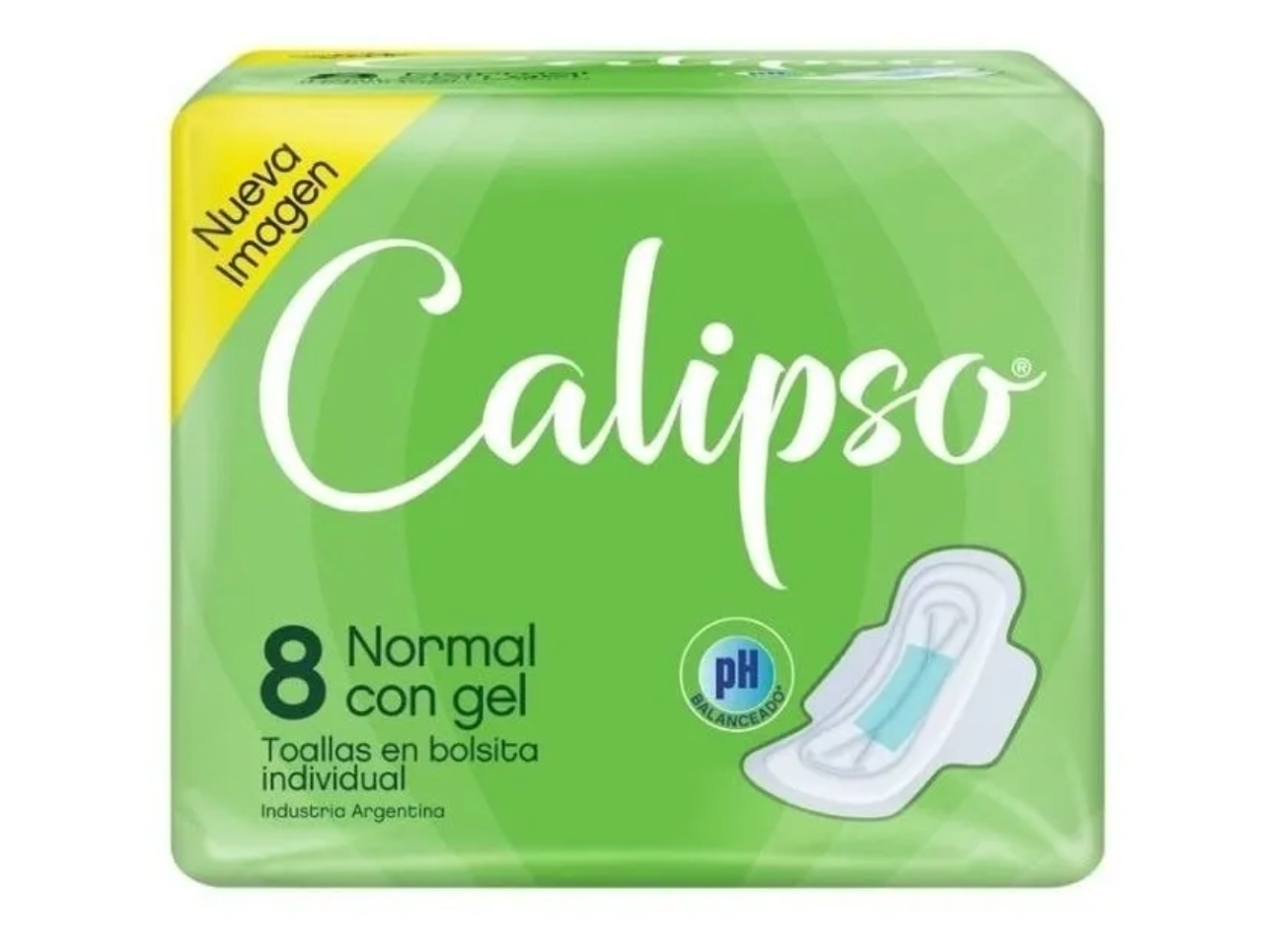 Toallas femeninas calipso x8