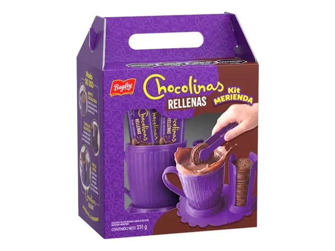 combo taza chocolina rellena