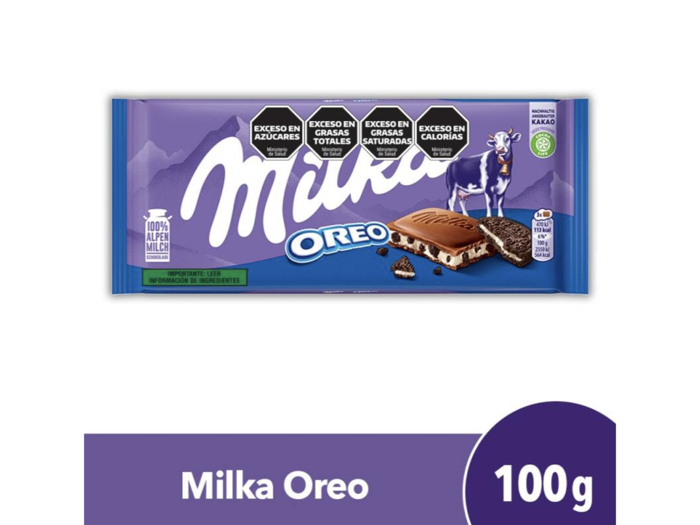 Milka oreo 100g