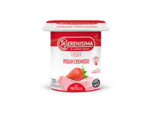 Yogur la serenisima frutilla