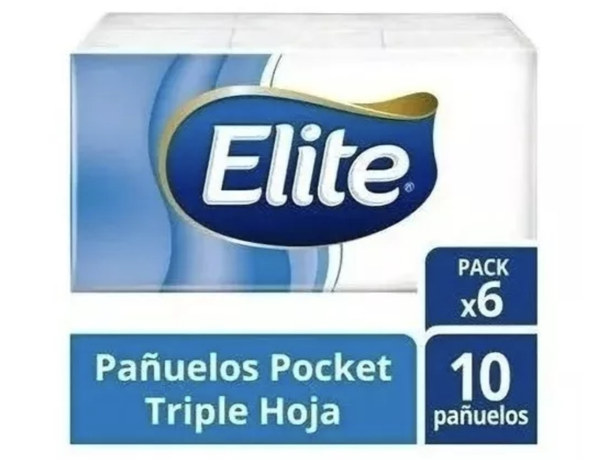 Pañuelitos descartables x6 paquetes