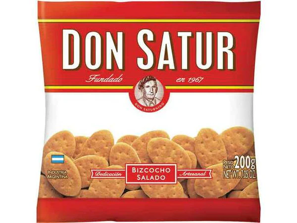 Bizcocho don satur clasico salado 200g