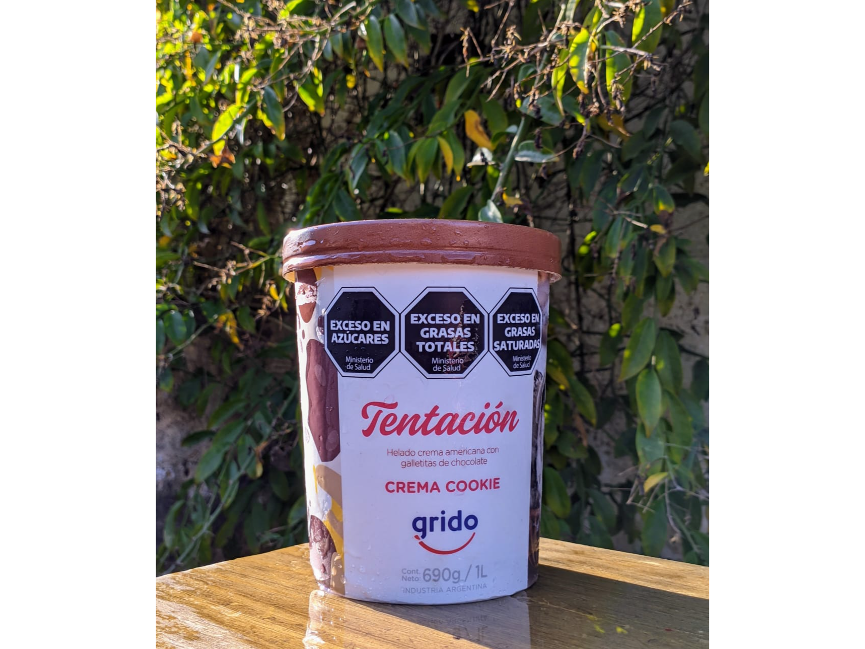 Pote tentacion crema cookie