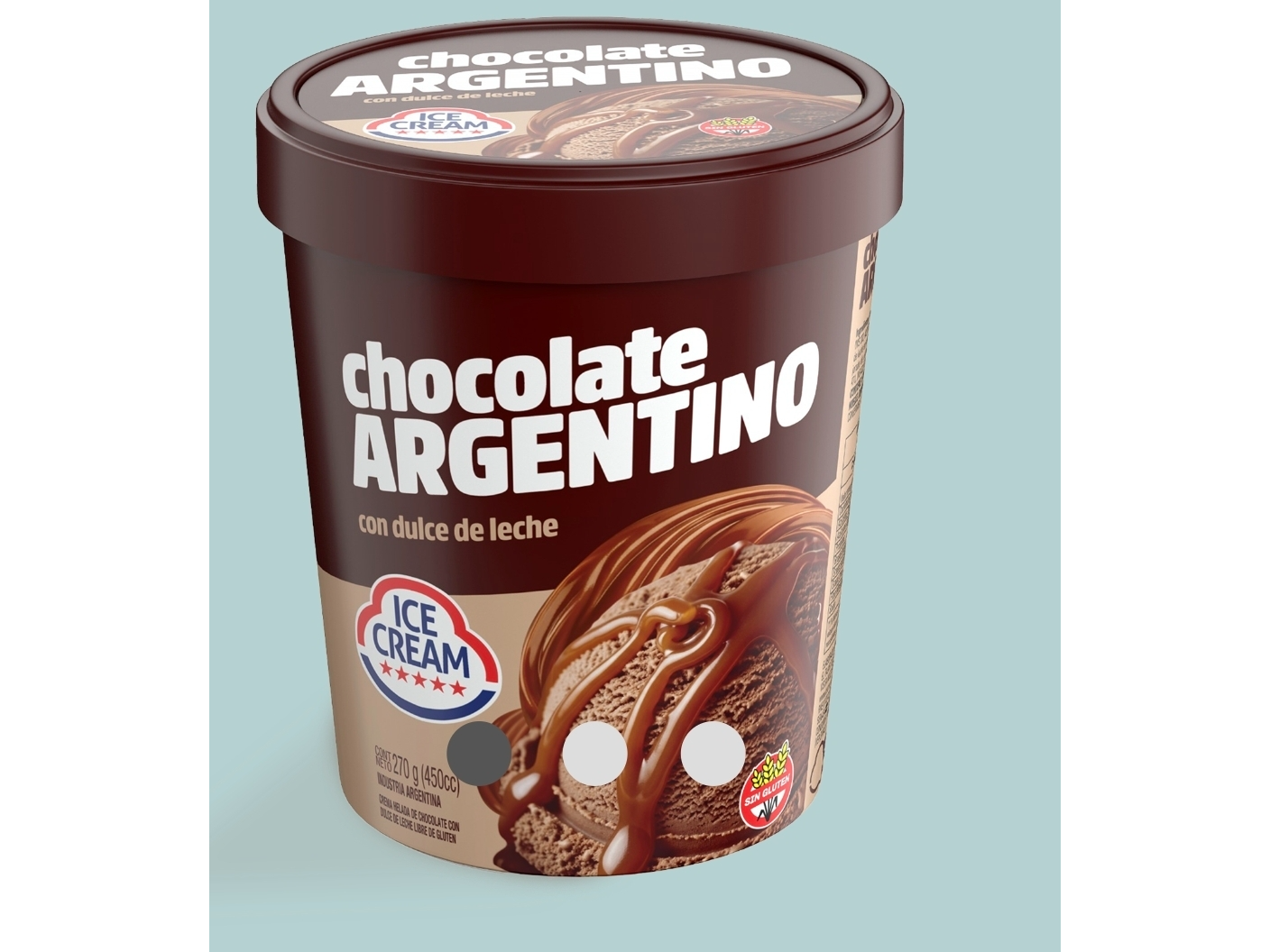 Pote chocolate argentino 270g