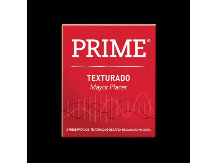 Preservativos prime texturado