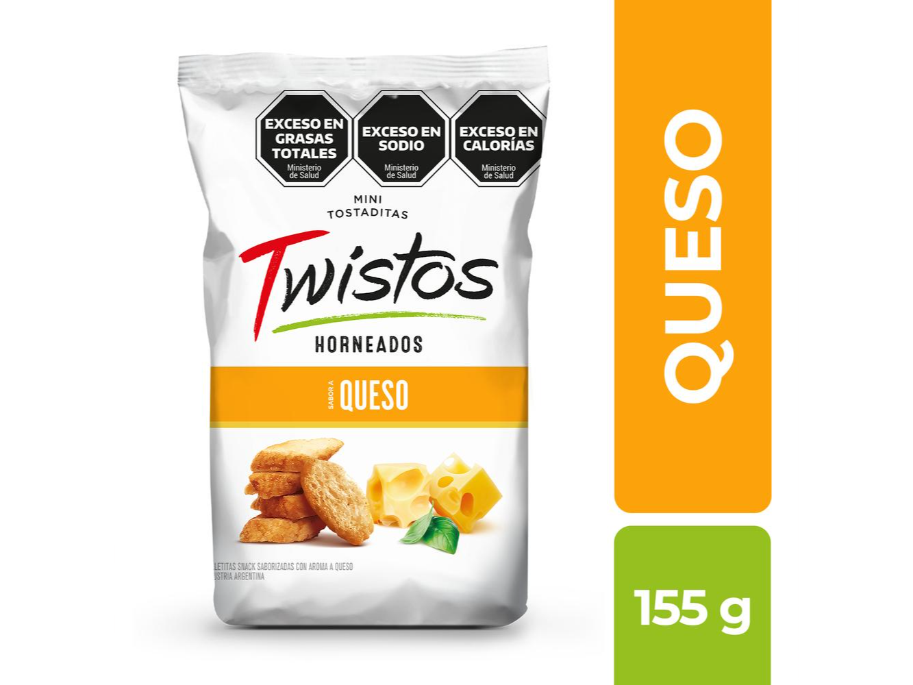 Twistos queso 155g