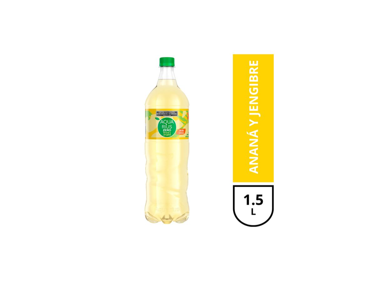 Aquarius anana y jengibre 1,5L
