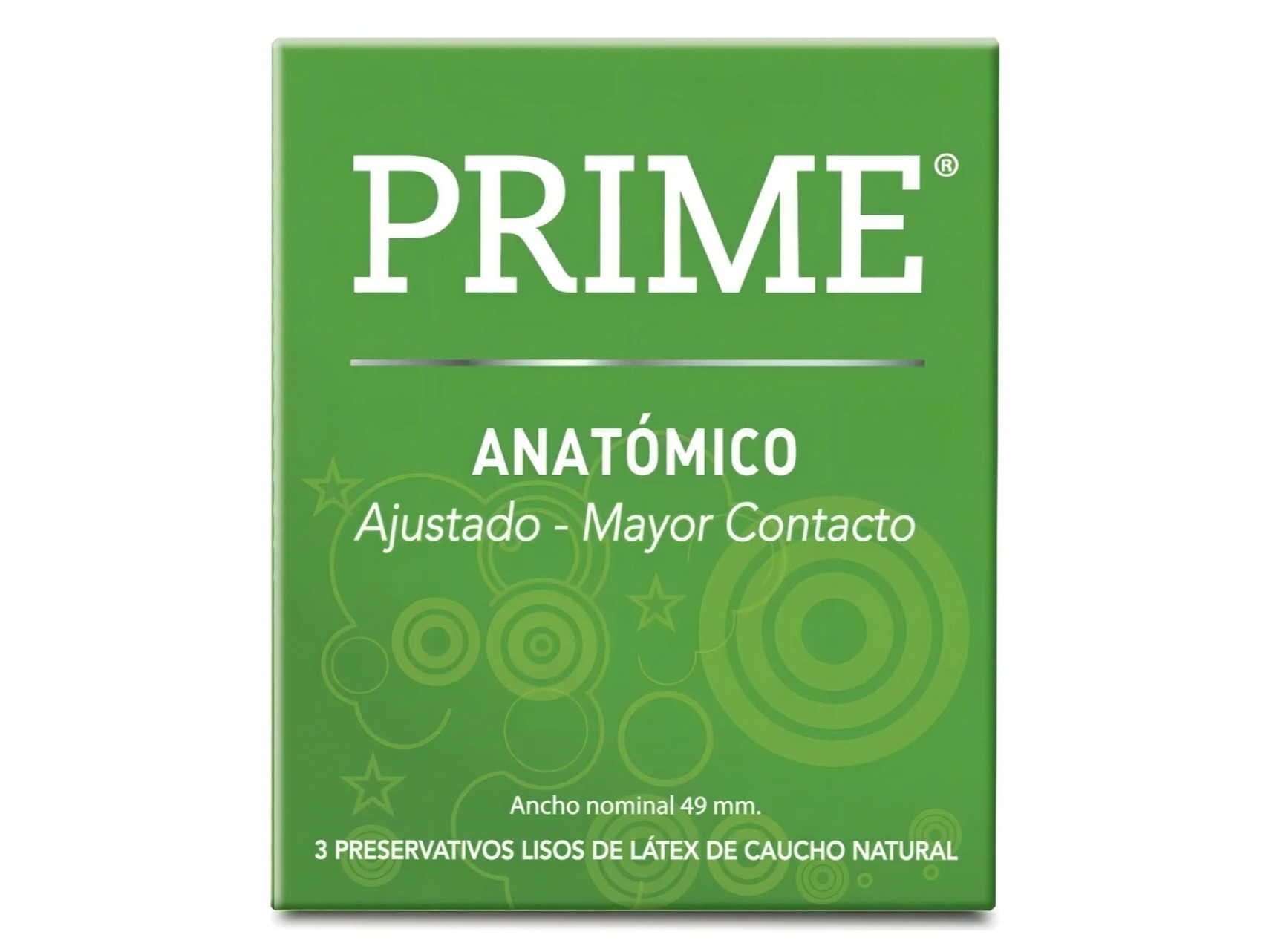 Preservativos prime anatómico