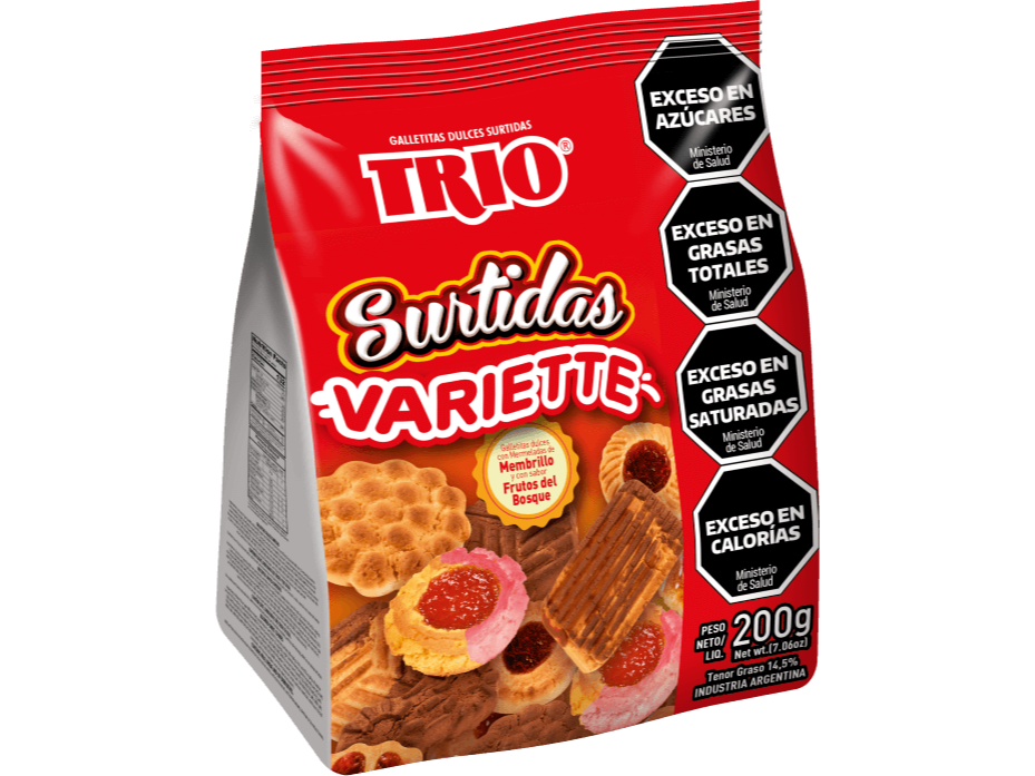 Galletitas trio surtido