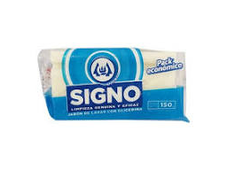 jabon blanco signo