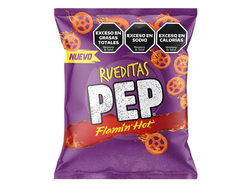Rueditas pep flamin hot
