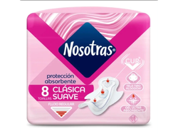 Toallas femeninas nosotras x8