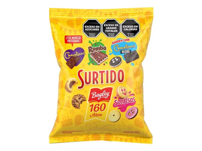 Surtido bagley 400g