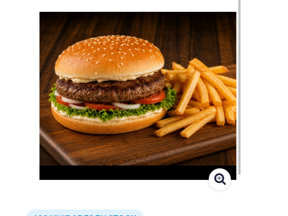 Hamburguesas cheese simple