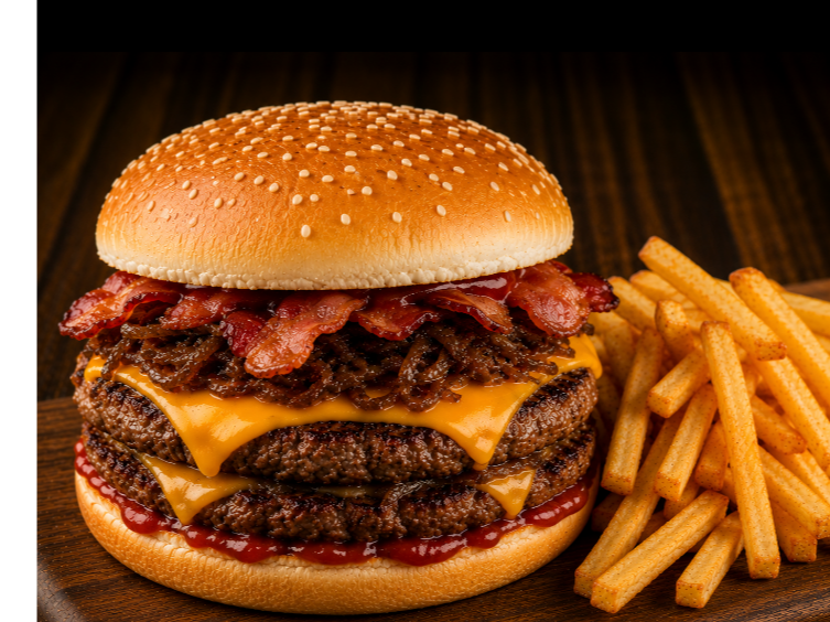 Burguer americana doble