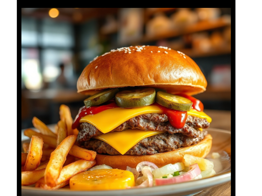 Burguer doble 1/4 de libra