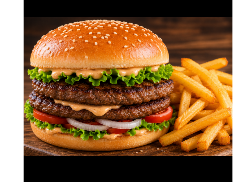 Burguer clásica doble