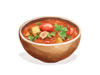 SOPA LISTA BANDEJA