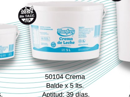Crema x 5000 cc