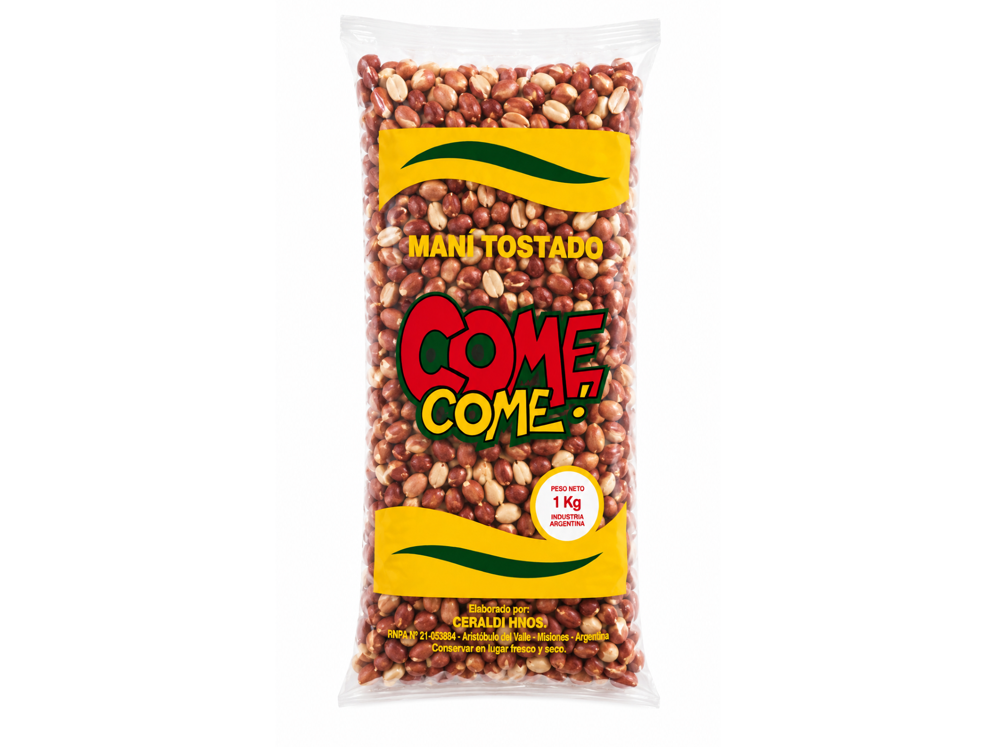 Maní tostado
