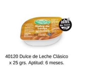 Dulce de leche x25grs