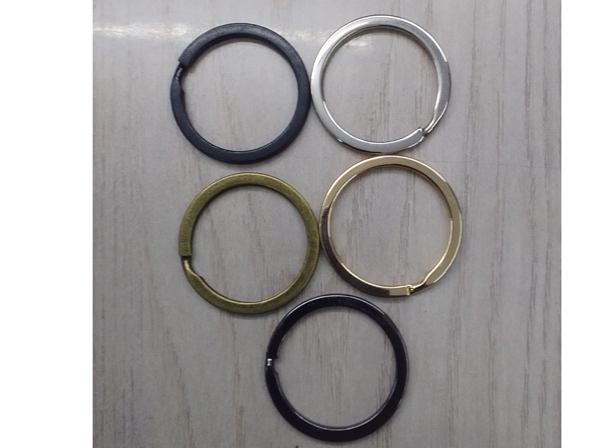 #9 Argollas Para Llavero 2.5cm