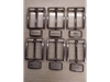 #3.1 Hebillas Plateado Con Marca 3.5cm (CAMBIAR FOTO) x docena