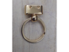 Argolla para cuero 2cm dorado premium