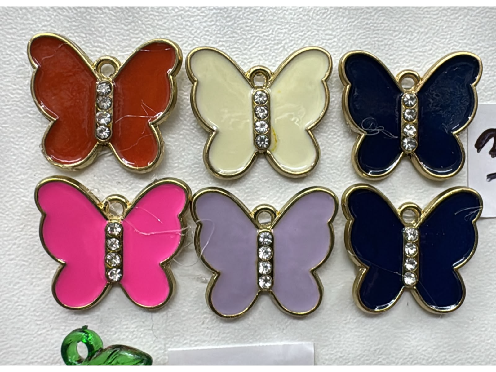 Dijes metal mariposa chica