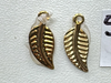 Dijes plumas x 5 unidades