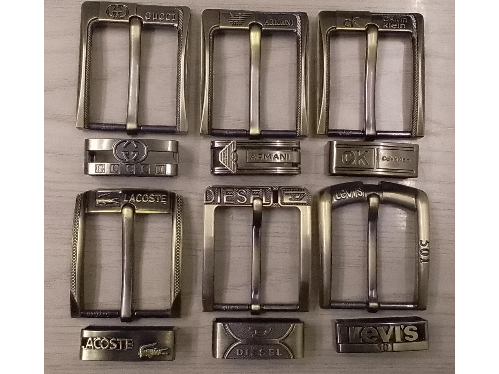 #2 Hebillas Oro Viejo 4cm