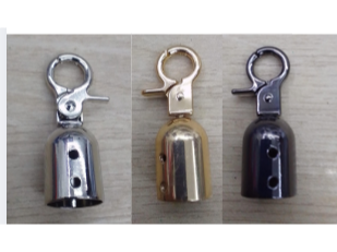 #5 Porta fleco 1.5cm Dorado, Niquel y Ahumado