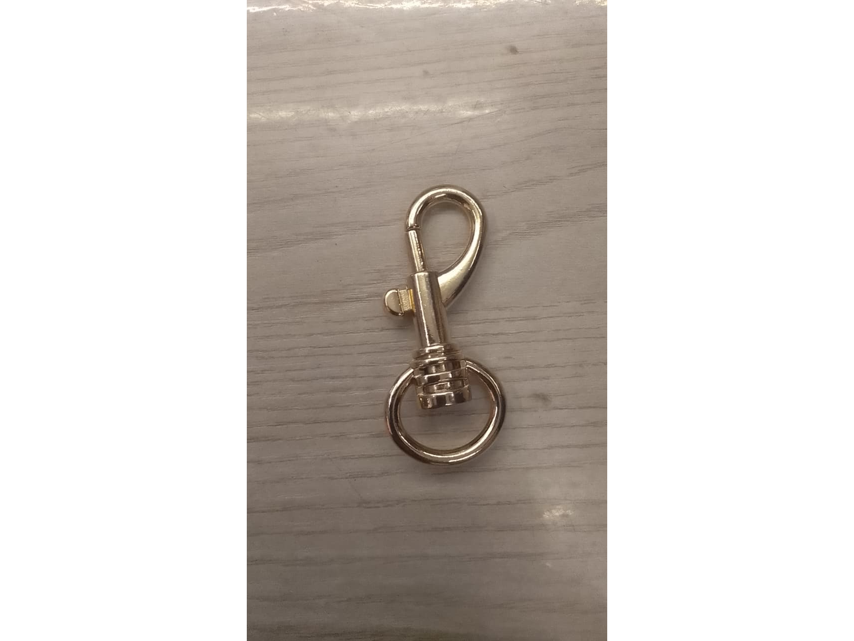 #15 Mosquetones Dorado 2cm