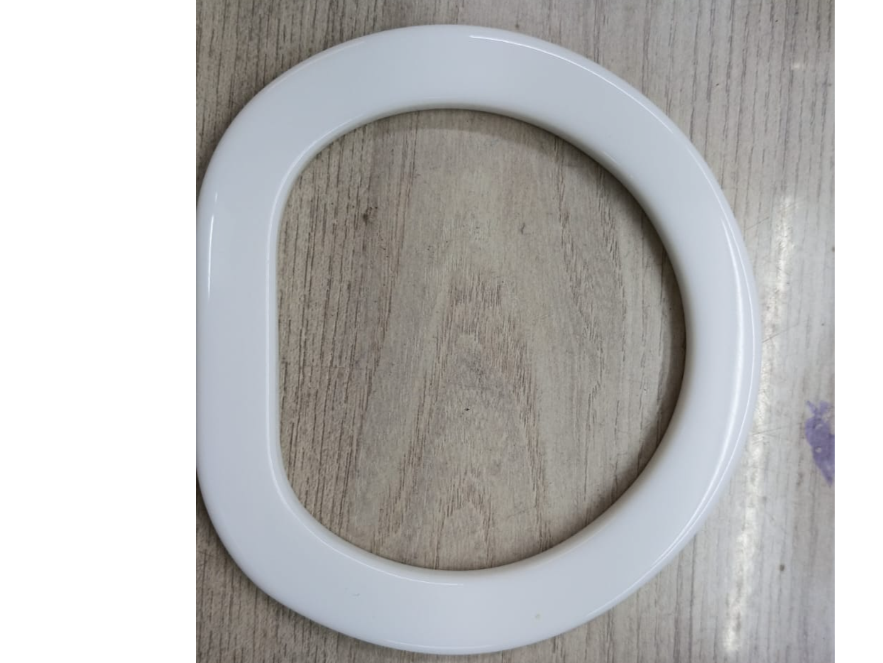 Asas acrilico blanca 14x13cm x par AB14