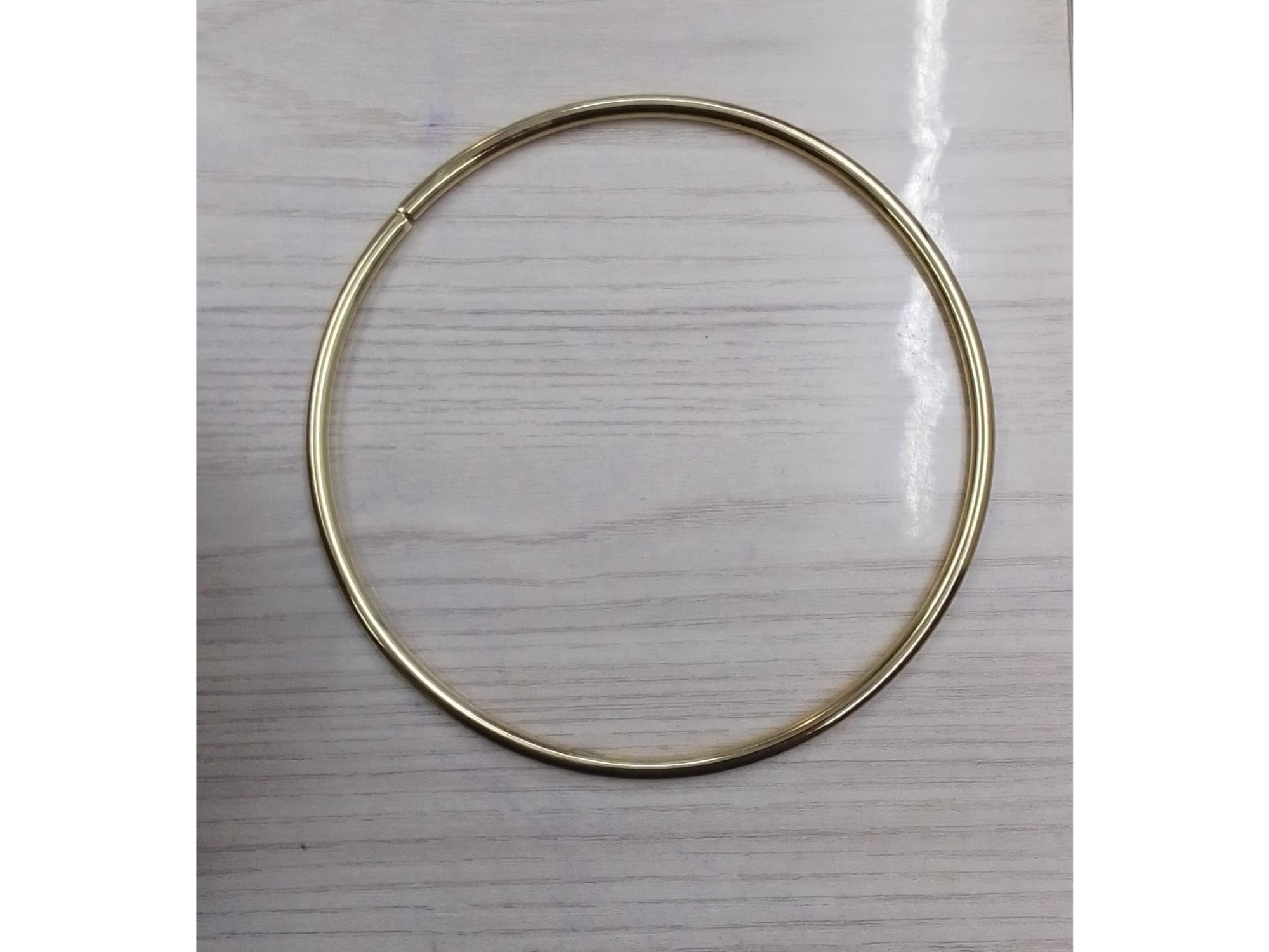 Asa de metal, circular 12cm, cada una