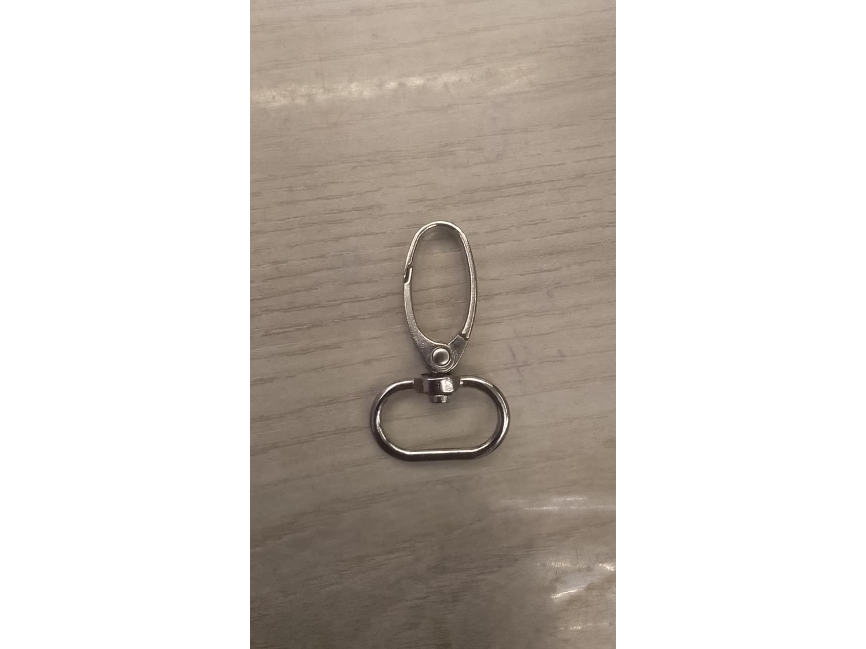 #20 Mosquetones Níquel 2cm