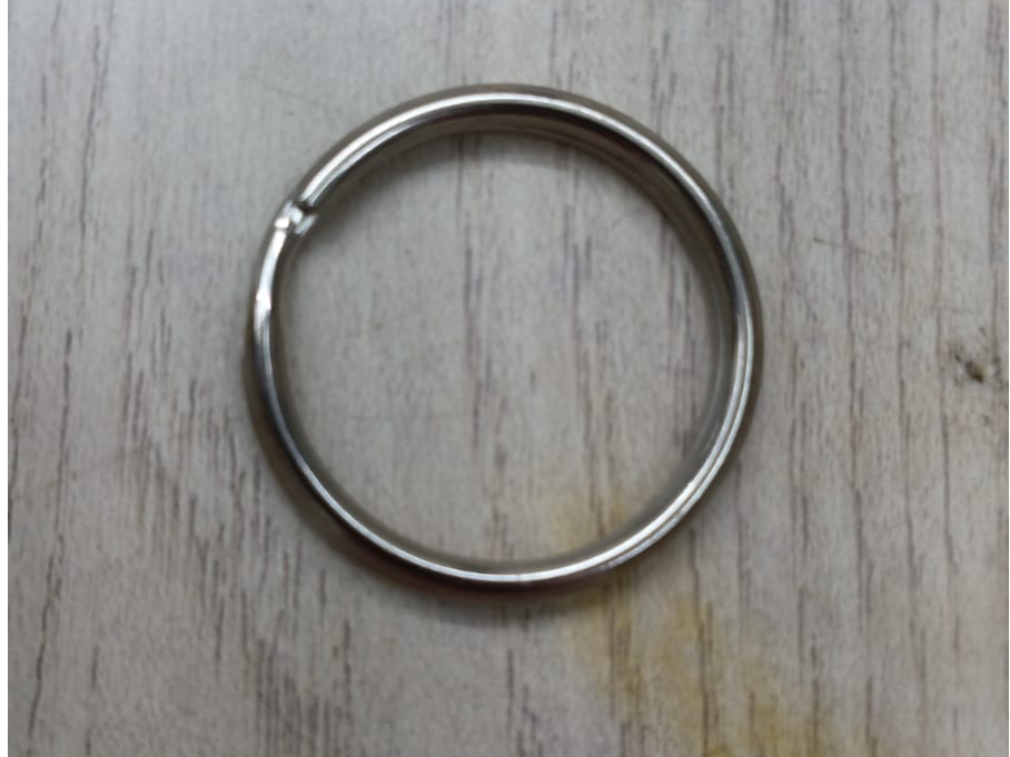 #7 Argolla Para Llavero 2.3cm x 100 unidades