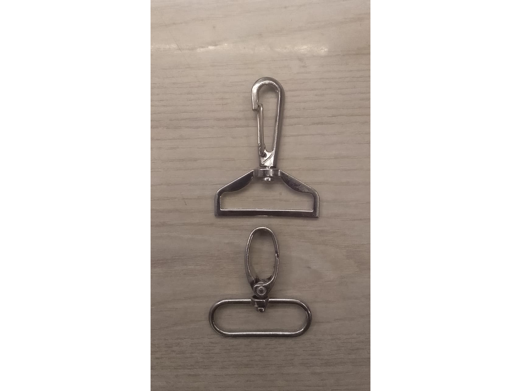 #2 Mosqueton Níquel 4cm