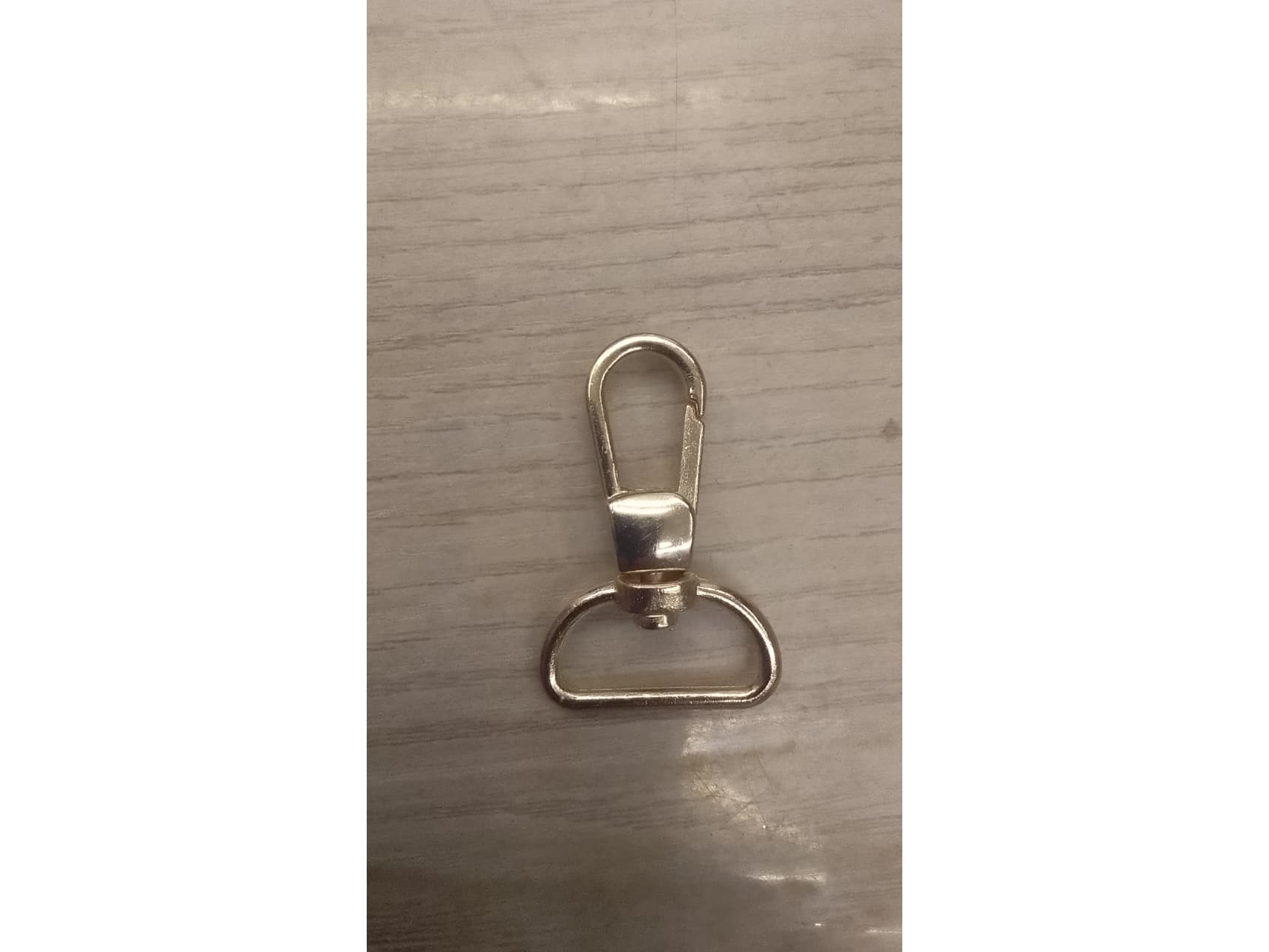 #19 Mosquetones Dorado 2cm