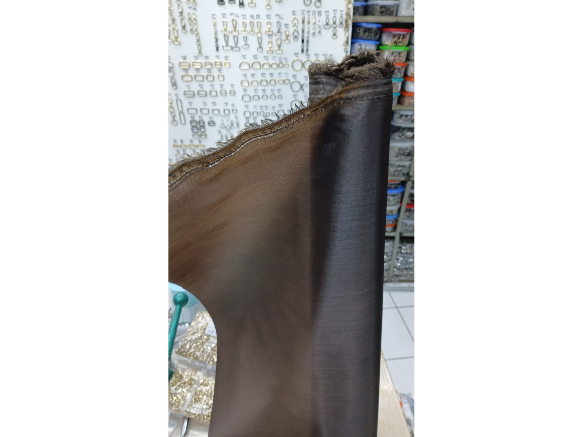 #6 Forro Café Oscuro Liso