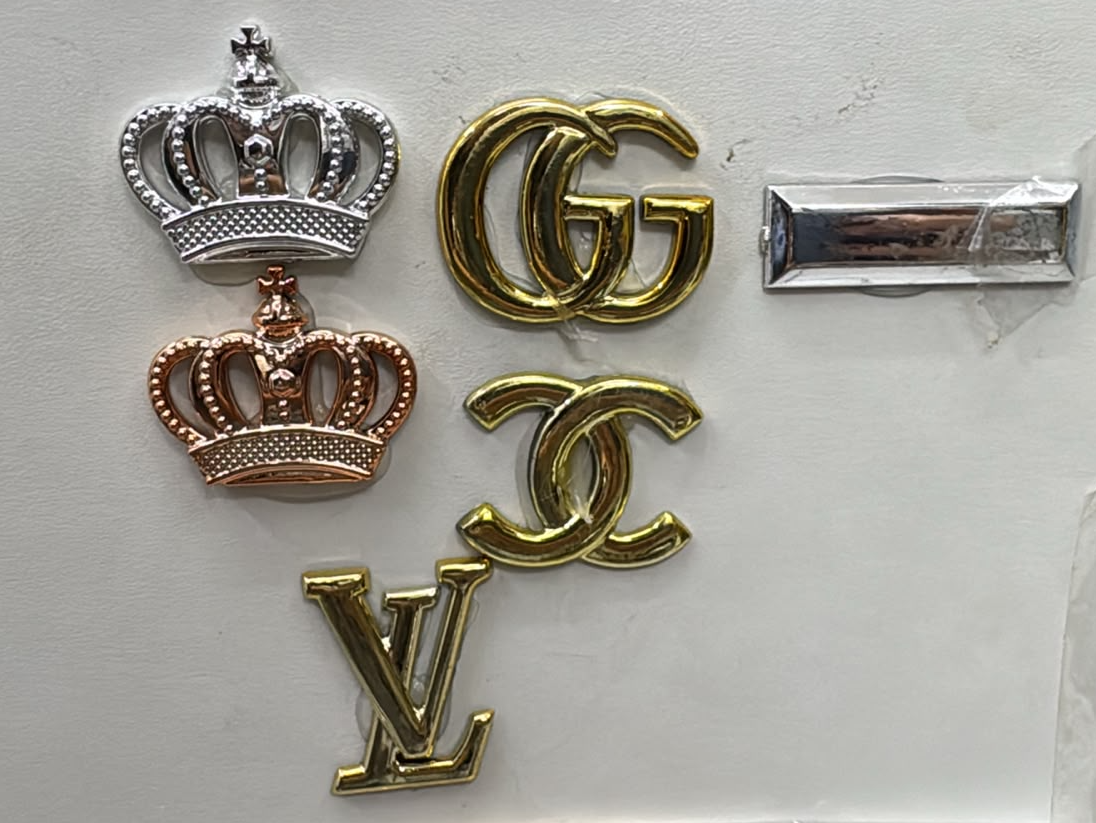 Placas Adornor plastico para carteras