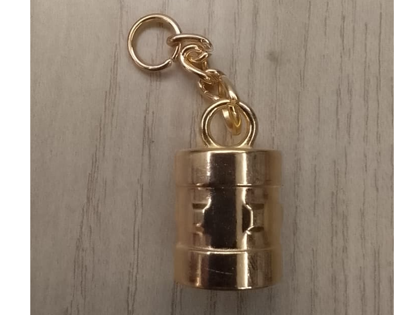 #4 Portaflecos Dorado 1.8cm