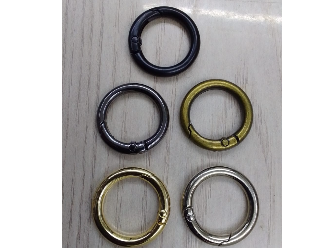 #7 Argolla Con Abertura 2cm