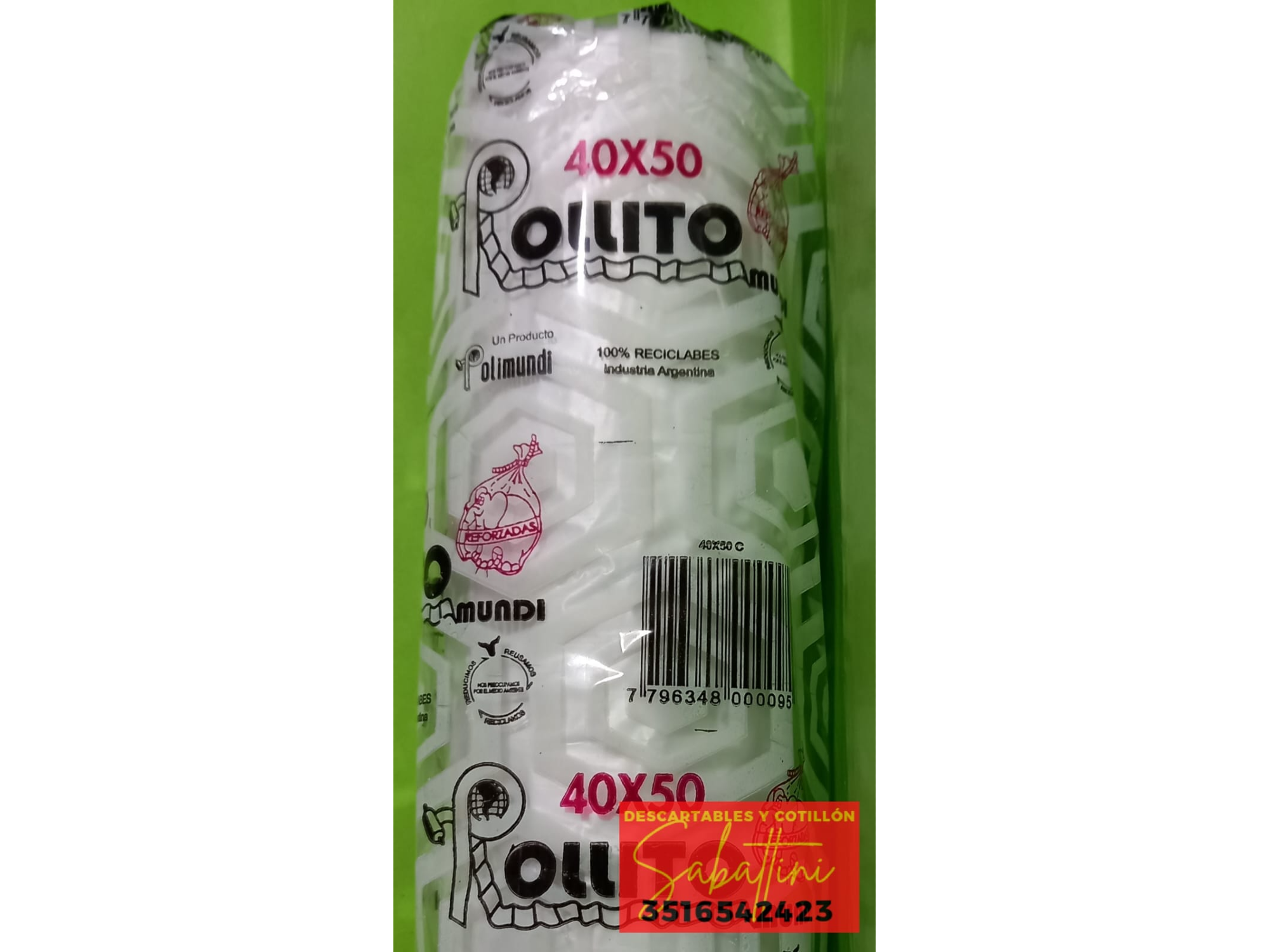 Arranque 40*50 (1,200 grs)