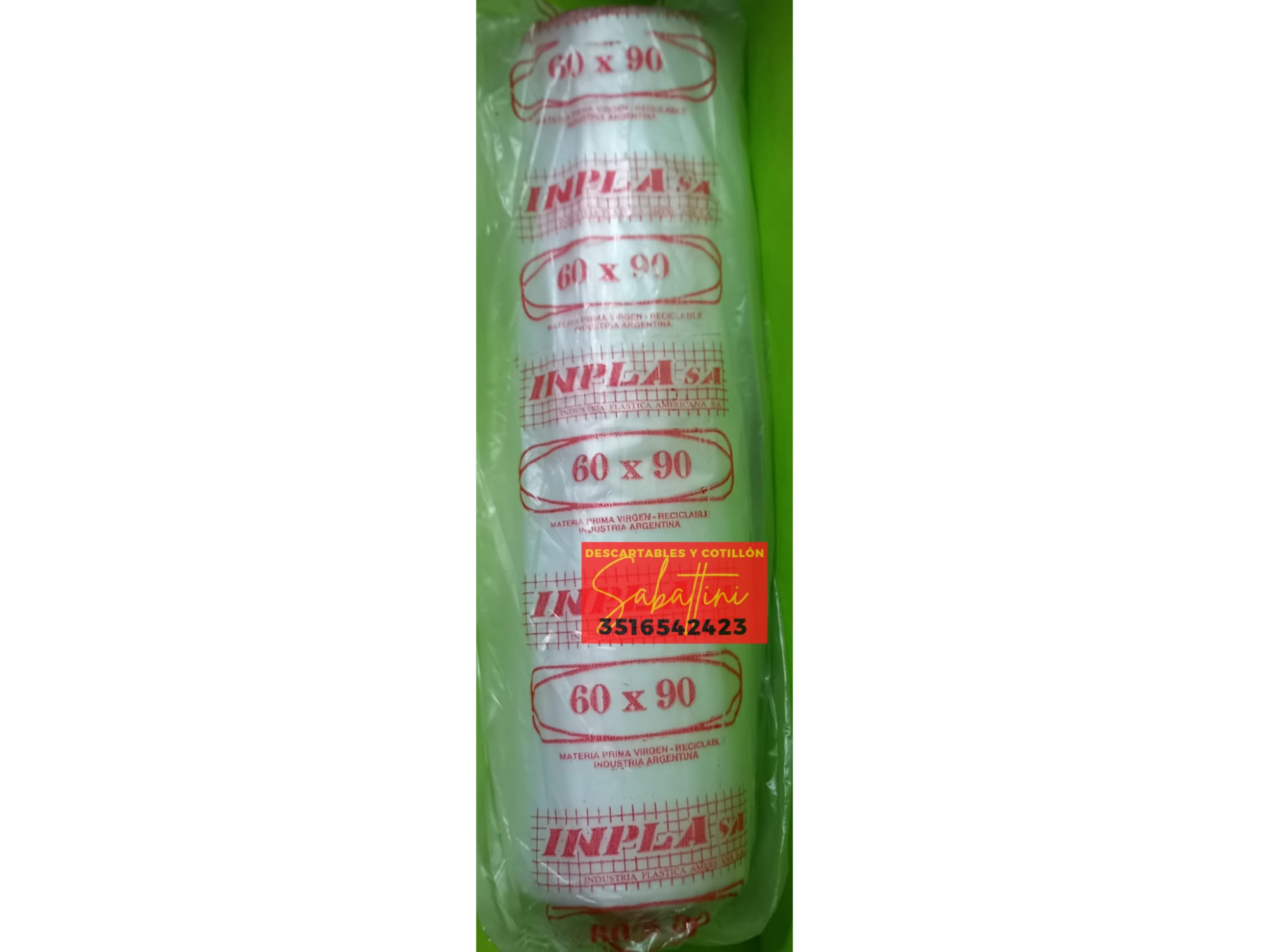BOLSAS DE ARRANQUE IMPLA 60X90